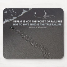 True Failure Inspirational Mouse Pad