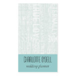 true love business card templates