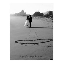 True Love last Forever Postcards