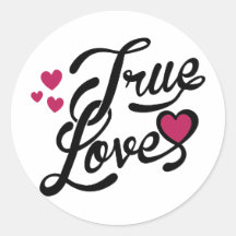 true love stickers