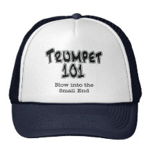 Trumpet 101 trucker hat
