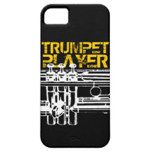 Trumpet Player iPhone Case iPhone 5 Cases