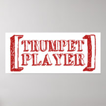 Trumpet Player Print