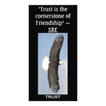 TRUST ~ Inspirational Card Custom Photo Card