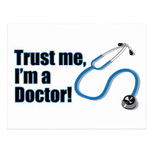 Trust Me, I’m a Doctor Postcard