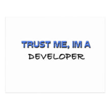 Trust Me I'm a Developer Postcard