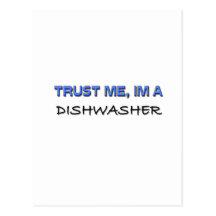 Trust Me I'm a Dishwasher Postcards