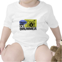 Trust Me I'm A Drummer t-shirts