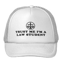 Trust Me I'm A Law Student Mesh Hats