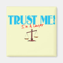 Trust Me I'm A Lawyer Scales Of Justice Magnets