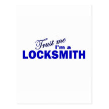 Trust Me I'm a Locksmith Post Card