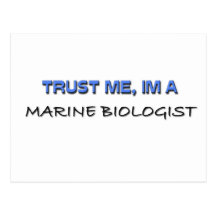 Trust Me I'm a Marine Biologist Postcards