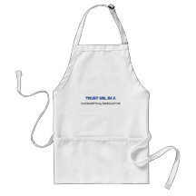 Trust Me I'm a Marketing Executive Aprons