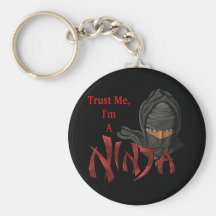 Trust Me I'm A Ninja Key Chain