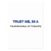 Trust Me I'm a Trademark Attorney Postcard