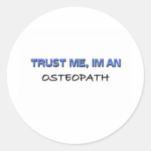 Trust Me I'm an Osteopath Sticker