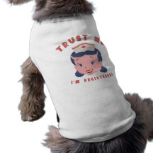 Trust Me - I'm Registered Pet Tshirt