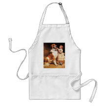 Trust (Saint Bernard) by Charles Burton Barber Aprons