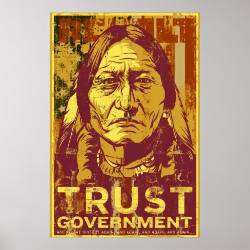 Trust The Government Poster