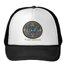 Trust Yourself ~ The Eyes of the World Mandala Mesh Hats
