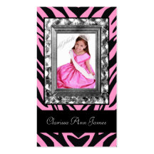 TT-Jewelled Frame Beauty Pageant Card Business Cards