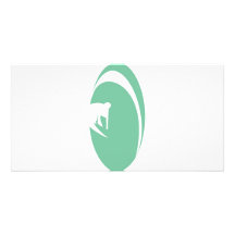 Tube Surfer Photo Card Template