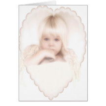 Tucked-In Angel Greeting Cards