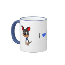 "Tucker" I Love My Dog Mug