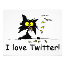 Tuff Kitty loves Twitter Custom Invite