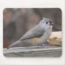 Tufted Titmouse Bird Mousepad