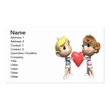Tug Of War Business Card Templates