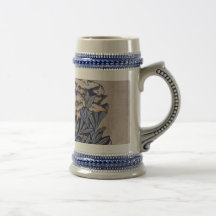 Tulip and Willow design Stein Mugs