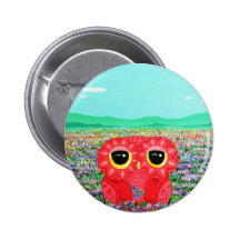 Tulip Love Affair Pinback Button