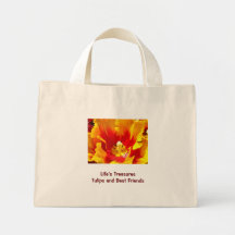 Tulips and Best Friends bags Life's Treasures