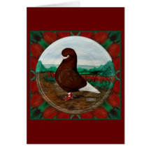 Tumbler Red Beard Greeting Cards
