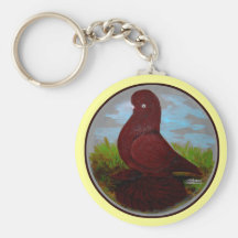 Tumbler Red Muff Keychains