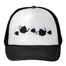 Tumbling Tea Party Mesh Hat