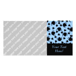 Tumbling Tea Party Personalized Photo Card