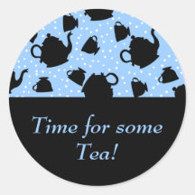 Tumbling Tea Party Stickers