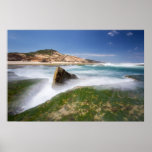 Turbulence - Sorrento beach Posters