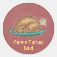 Turkey Day Sticker