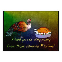 Turkey Lament Personalized Invitation