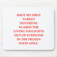 turkey shoot mouse pads