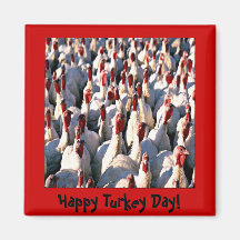 Turkey Thanksgiving Magnet