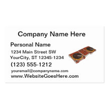Turntable Double DJ Grunged Graphic Business Card