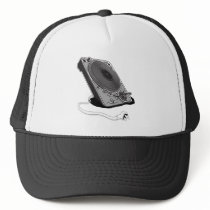 Turntable Plug - DJ Music Deck Urban Disc Jockey hats