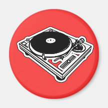 Turntable Refrigerator Magnets