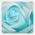 Turquoise Ice Rose Sticker