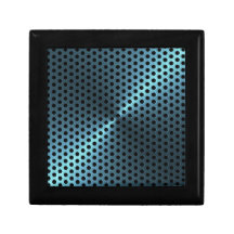 Turquoise Metal Gift Boxes