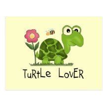 Turtle Lover Tshirts and Gifts Postcard